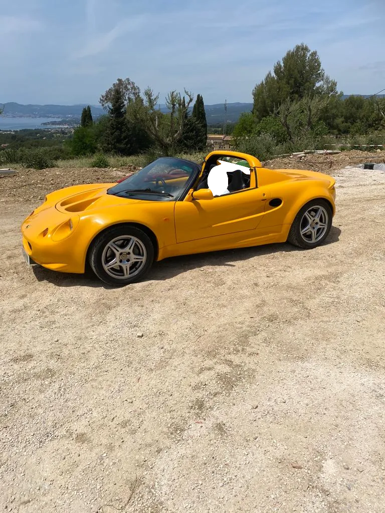 Lotus Elise S1 à vendre, moteur Rover K-series, vue extérieure